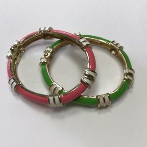 Pair of Fornash Regatta Bangle Bracelets